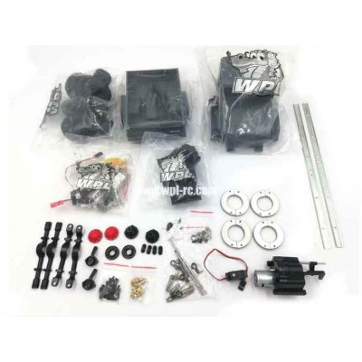 Радиоуправляемая машина WPL военный грузовик (серый) 4WD 2.4G 1/16 KIT