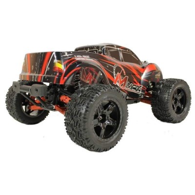 Радиоуправляемый монстр Remo Hobby MMAX PRO UPGRADE (красный) 4WD 2.4G 1/10 RTR