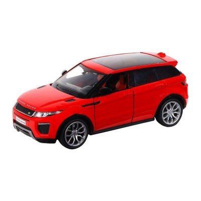 Машина "АВТОПАНОРАМА" Land Rover Range Rover Evoque HSE, красный, 1/32, в/к 17,5*12,5*6,5 см