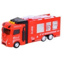 Машина AUTODRIVE Пожарная машина фрикционная, свет, звук, в/к 23,5*7*11 см Машина AUTODRIVE Пожарная машина фрикционная, свет, звук, в/к 23,5*7*11 см