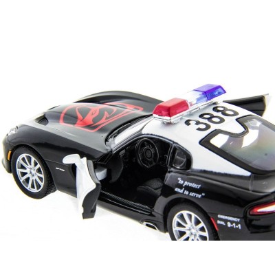 Машина Kinsmart 1:40 SRT Viper Police в асс. инерция (1/12шт.) б/к