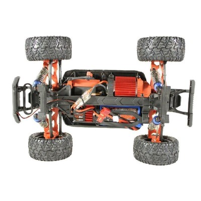 Радиоуправляемый монстр Remo Hobby SMAX UPGRADE V2.0 (синий) 4WD 2.4G 1/16 RTR