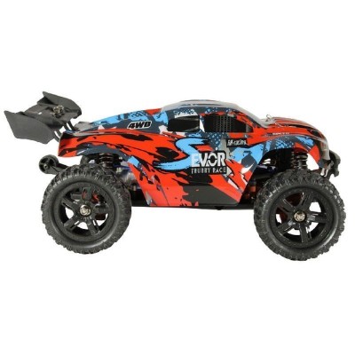 Радиоуправляемая трагги Remo Hobby S EVO-R Brushless UPGRADE V2.0 (красный) 4WD 2.4G 1/16 RTR