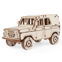 Деревянный конструктор Lemmo Внедорожник 