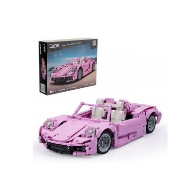 Конструктор CaDA спортивный автомобиль Pink Holiday 1/12 (1181 деталь)