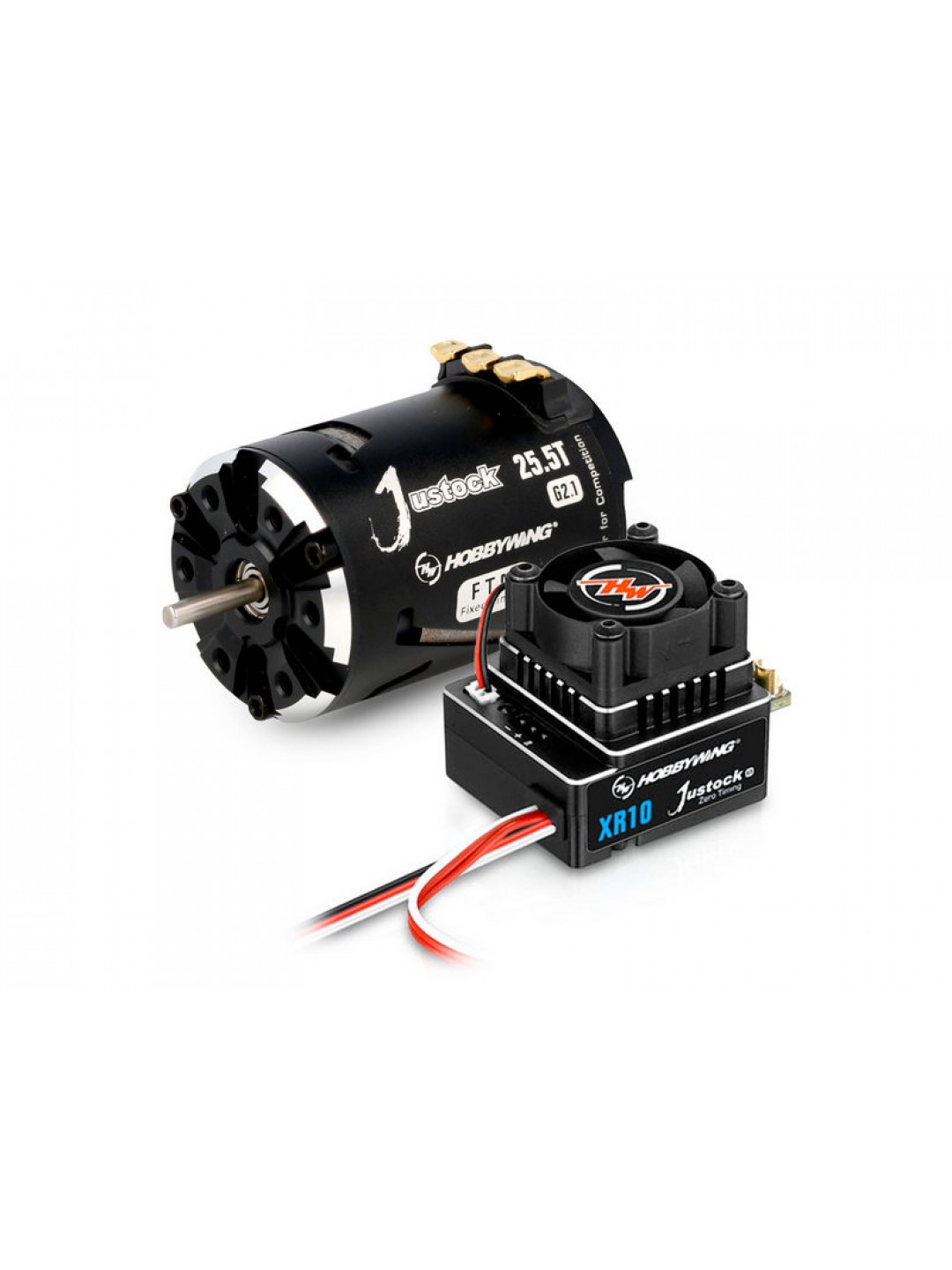 Бесколлекторная система Hobbywing COMBO-XR10-JS5-G3S-Black-G2.1 (1/10)
