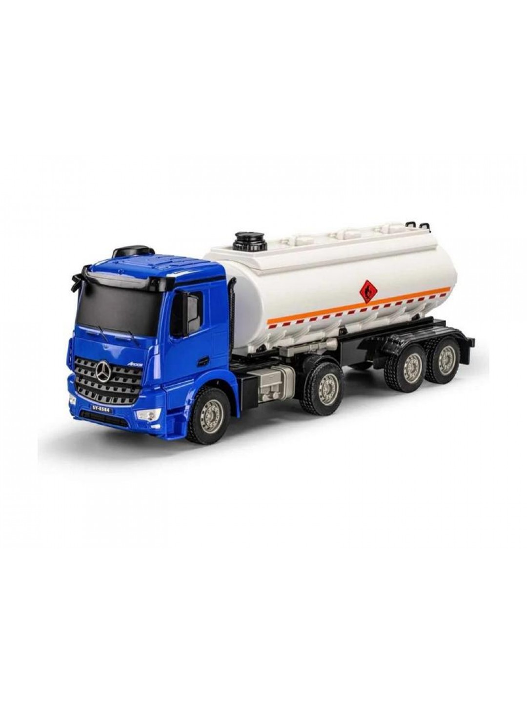 Радиоуправляемый тягач с цистерной Double Eagle Mercedes-Benz Actros 1/26 2.4G RTR