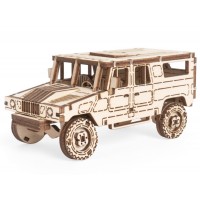 Деревянный конструктор Lemmo Бронеавтомобиль Тайфун, 72 детали Деревянный конструктор Lemmo Бронеавтомобиль Тайфун, 72 детали