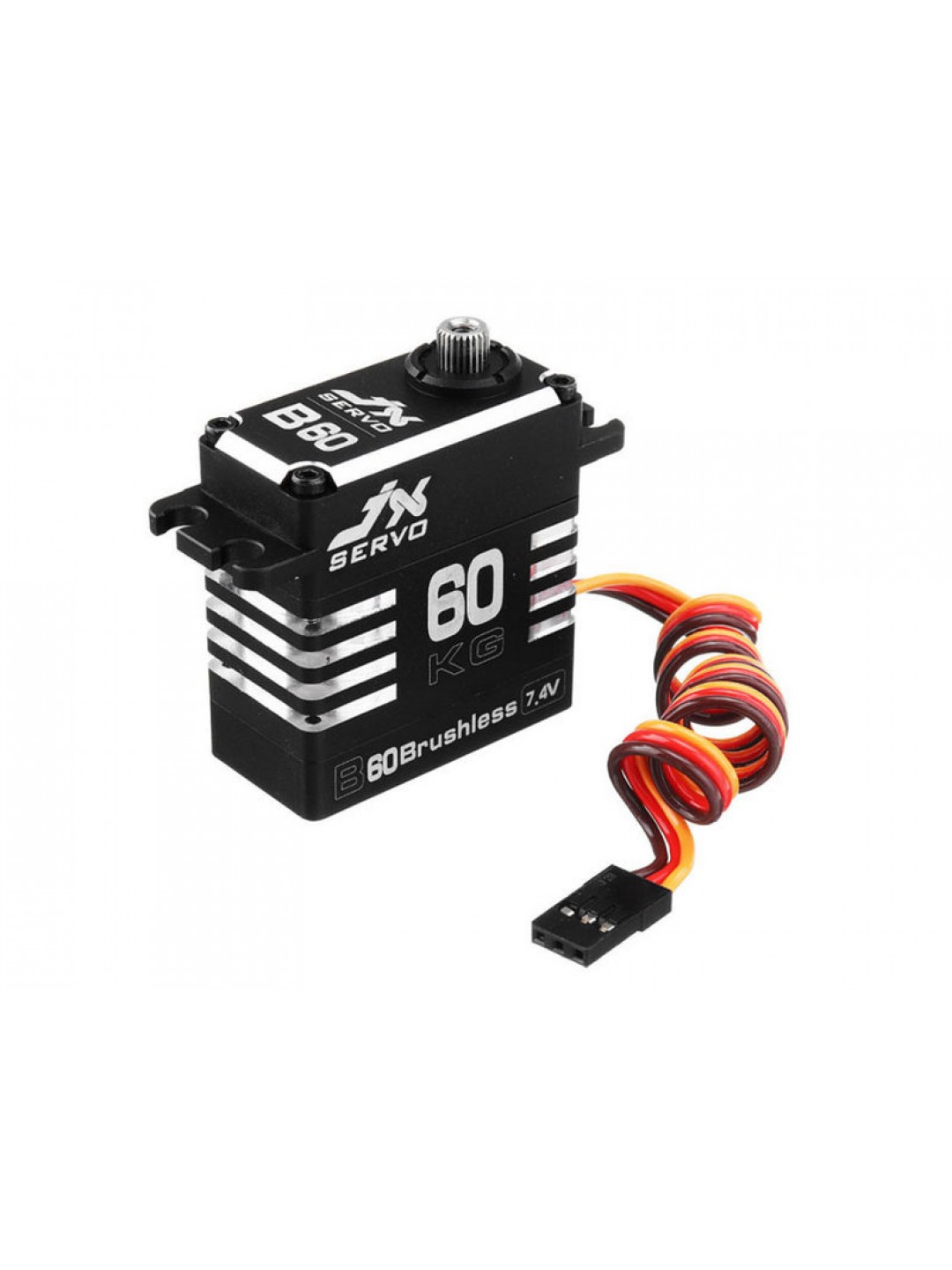 Сервомашинка цифровая JX Servo B60 (87г/62/0.11/7.4V) бесколлекторная, Full metal