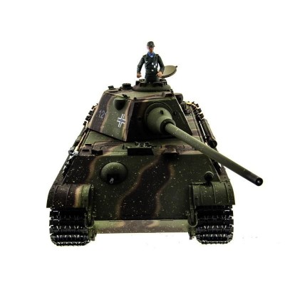 Р/У танк Taigen 1/16 Panther type F (Германия) HC версия, башня на 360, подшипники в ред., V3 2.4G RTR