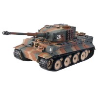 Радиоуправляемый танк Taigen 1/24 Tiger 1 (Германия, поздняя версия), для ИК боя, камуфляж 2.4G RTR Радиоуправляемый танк Taigen 1/24 Tiger 1 (Германия, поздняя версия), для ИК боя, камуфляж 2.4G RTR