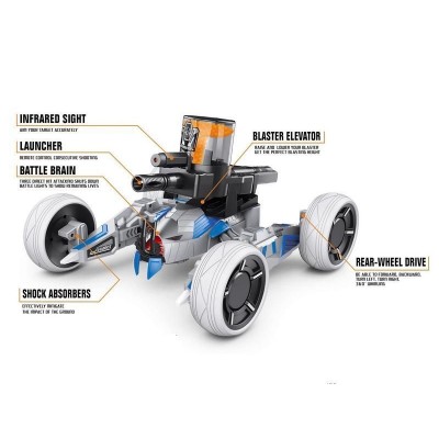 Р/У боевая машина Universe Chariot, лазер, пульки, оранжевая, Ni-Mh и З/У, 2.4G