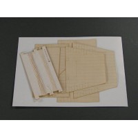 Комплект парусов для модели Papegojan, 1/96 Комплект парусов для модели Papegojan, 1/96