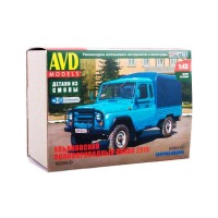 Сборная модель AVD Ульяновский пикап 2315, 1/43 Сборная модель AVD Ульяновский пикап 2315, 1/43