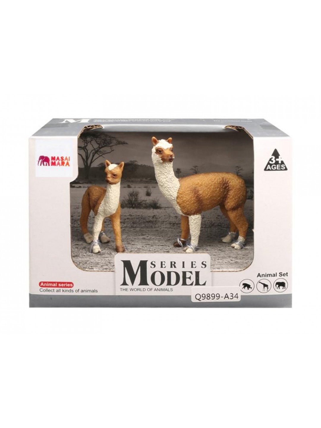 Набор фигурок животных MASAI MARA MM211-134 серии 