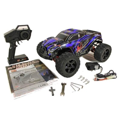 Радиоуправляемый монстр Remo Hobby MMAX Brushless UPGRADE (синий) 4WD 2.4G 1/10 RTR