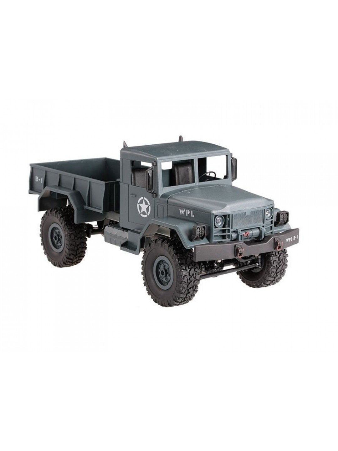 Радиоуправляемая машина WPL B-14R военный грузовик (серый) 1/16 2.4G RTR