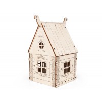 Деревянный конструктор Lemmo Избушка, 12 деталей Деревянный конструктор Lemmo Избушка, 12 деталей