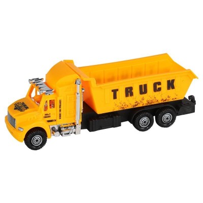 Машина AUTODRIVE Грузовик 17,5см инерционная, желтый, в/п 23,5*6,5*19,5см, , Машина AUTODRIVE Грузовик 17,5см инерционная, желтый, в/п 23,5*6,5*19,5см, ,