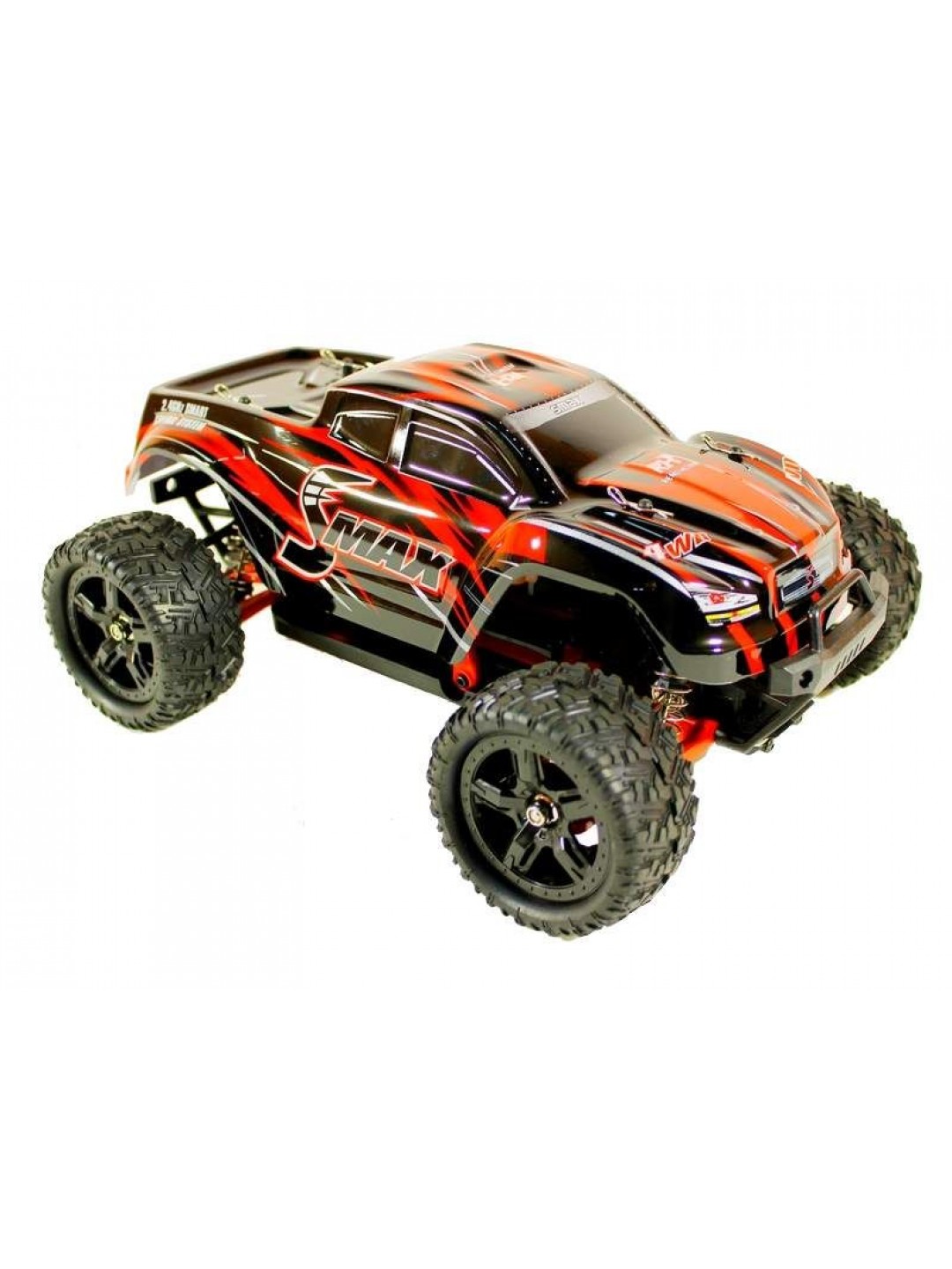 Радиоуправляемый монстр Remo Hobby SMAX Brushless UPGRADE (красный) 4WD 2.4G 1/16 RTR