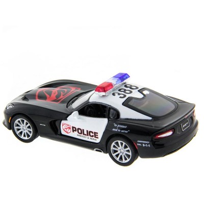 Машина Kinsmart 1:40 SRT Viper Police в асс. инерция (1/12шт.) б/к