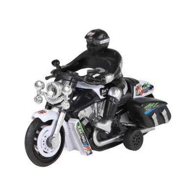 Мотоцикл AUTODRIVE 15см инерц. на бат. со светом и звуком, черный, в/к 17,5*14*6,5, , Мотоцикл AUTODRIVE 15см инерц. на бат. со светом и звуком, черный, в/к 17,5*14*6,5, ,