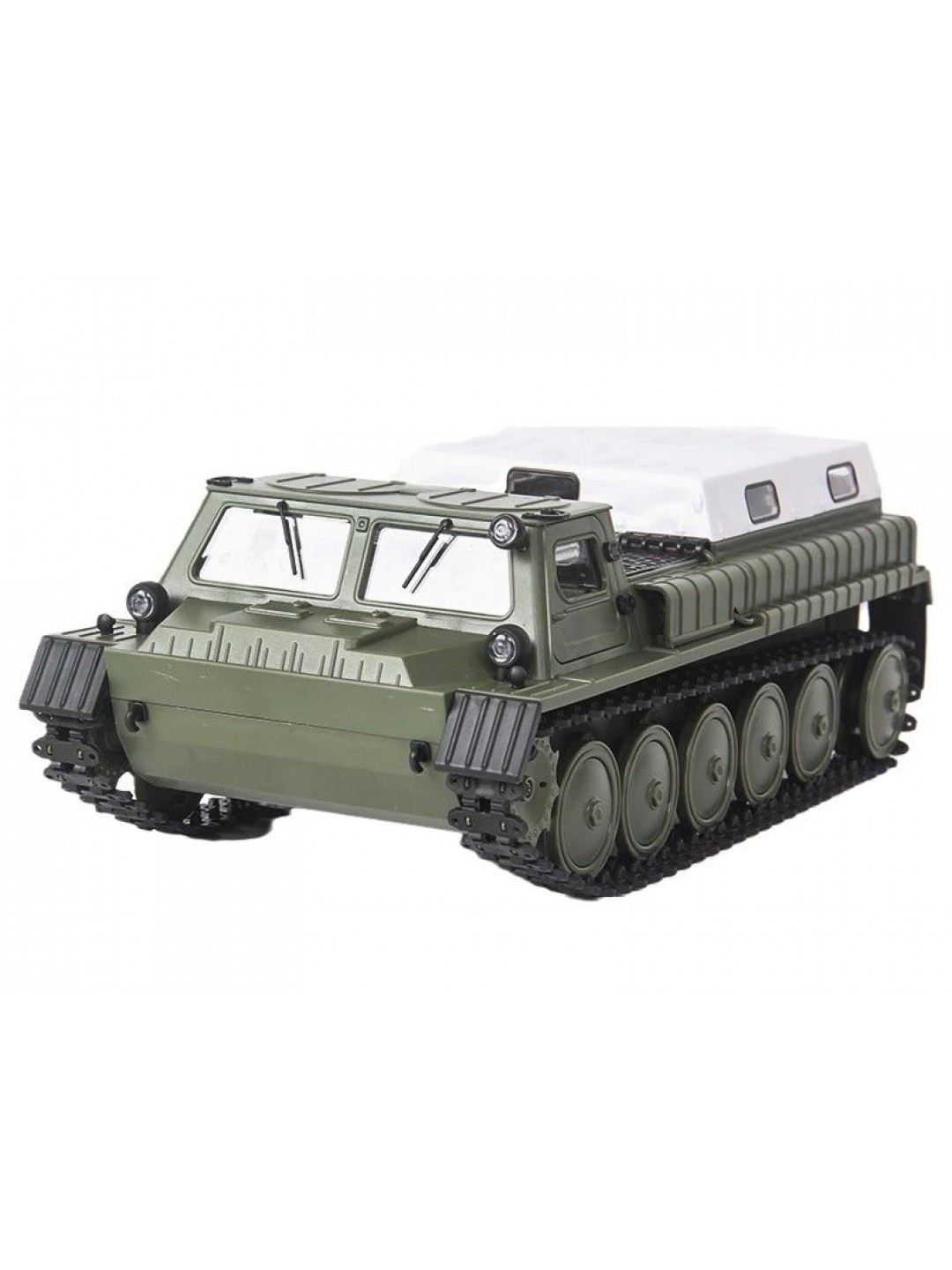 Радиоуправляемый гусеничный вездеход WPL E-1 (ГАЗ-71) 2.4G 1/16 RTR