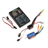 Бесколлекторная бессенсорная система Hobbywing COMBO- A1 (18A, 7800KV, 1/18) Бесколлекторная бессенсорная система Hobbywing COMBO- A1 (18A, 7800KV, 1/18)