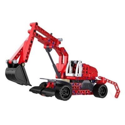 Конструктор CaDA Technic экскаватор совместим с C52011W, инерционный (235 деталей)