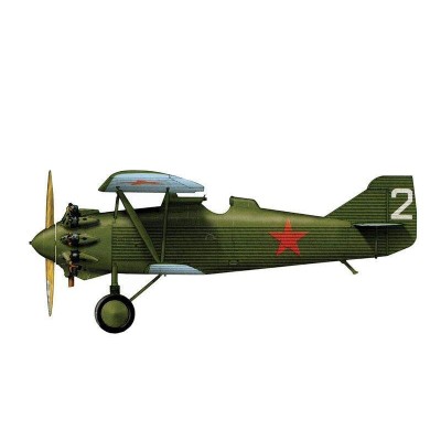 Сборная модель ZVEZDA Советский истребитель АНТ-5 (И-4, И-42), 1/72