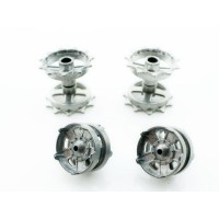 Набор запасных частей для танков Heng Long ZTZ 99A MBT ведущие звездочки, ленивцы Набор запасных частей для танков Heng Long ZTZ 99A MBT ведущие звездочки, ленивцы