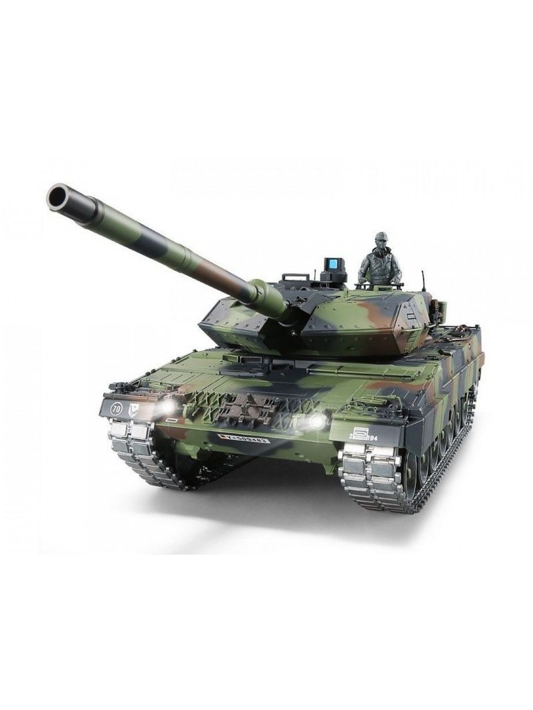 Радиоуправляемый танк Heng Long Leopard 2 A6 UpgradeA V7.0  2.4G 1/16 RTR