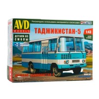 Сборная модель AVD Автобус Таджикистан-5, 1/43 Сборная модель AVD Автобус Таджикистан-5, 1/43