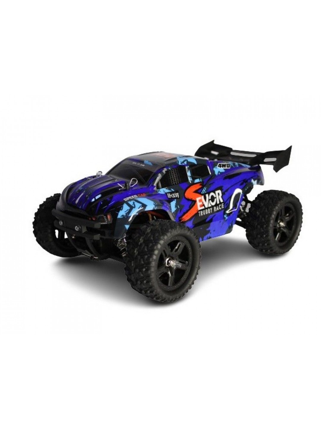 Радиоуправляемая трагги Remo Hobby S EVO-R V2.0 (синий) 4WD 2.4G 1/16 RTR
