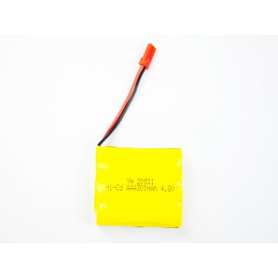 Аккумулятор Ni-Cd 300mAh, 4.8V, JST для Huina 1332, 1333 Аккумулятор Ni-Cd 300mAh, 4.8V, JST для Huina 1332, 1333