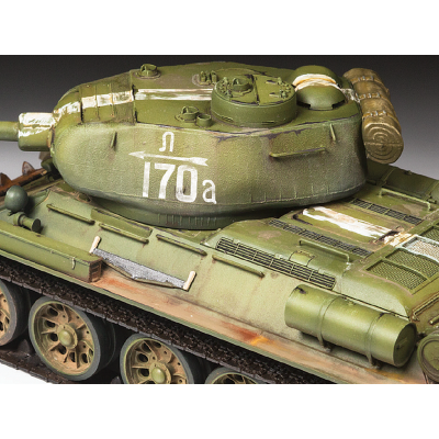 Сборная модель ZVEZDA Советский средний танк Т-34/85, 1/35