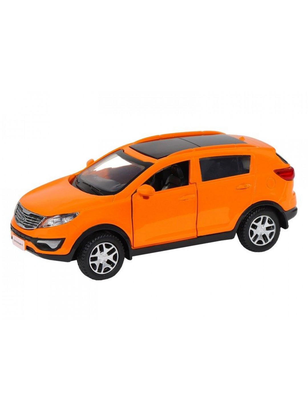 Машина "АВТОПАНОРАМА" KIA SPORTAGE R, оранжевый, 1/39, инерция, в/к 17,5*12,5*6,5 см