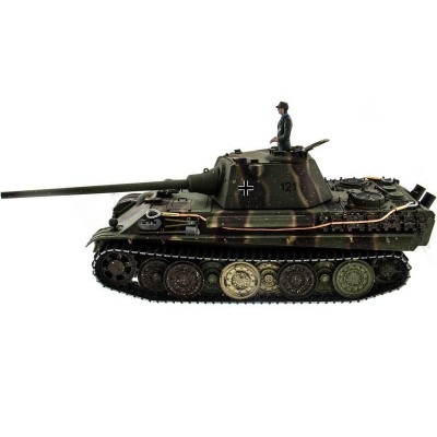 Р/У танк Taigen 1/16 Panther type F (Германия) откат ствола (для ИК боя) V3 2.4G RTR