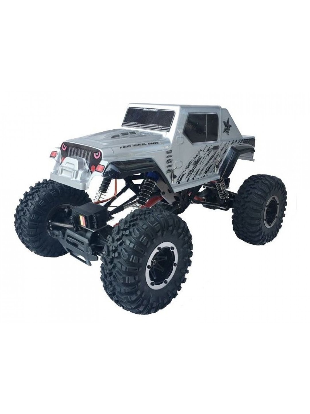 Радиоуправляемый краулер Remo Hobby Jeeps 4WD 2.4G 1/10 RTR