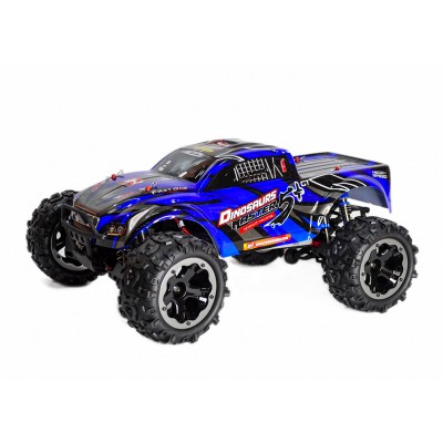 Радиоуправляемый монстр Remo Hobby Dinosaurs Master Brushless UPGRADE PLUS (синий) 4WD 2.4G 1/8 RTR