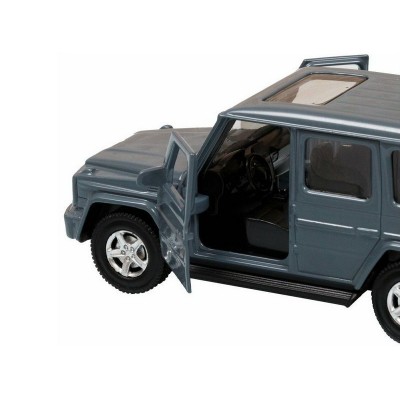 Машина "АВТОПАНОРАМА" Mercedes-Benz G350d, серый, 1/42, инерция, откр. двери, в/к 17,5*12,5*6,5 см