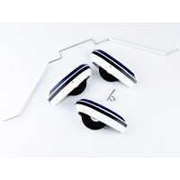 Шасси для самолета Top RC 500 Class Cessna 182 4СH (синий), комплект Шасси для самолета Top RC 500 Class Cessna 182 4СH (синий), комплект