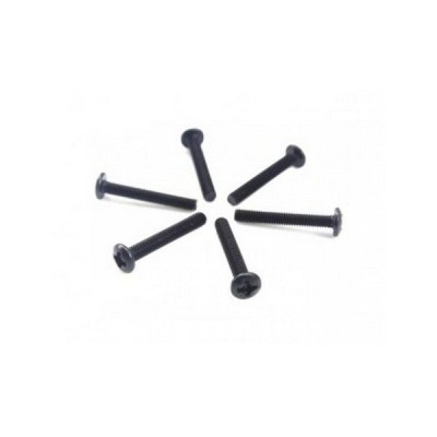 Винт с полукруглой головкой M3x20 под крестовую отвертку, 6шт. Винт с полукруглой головкой M3x20 под крестовую отвертку, 6шт.