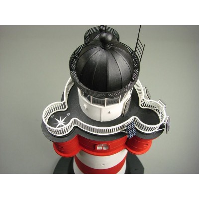 Сборная картонная модель Shipyard маяк Roter Sand Lighthouse (№46), 1/87