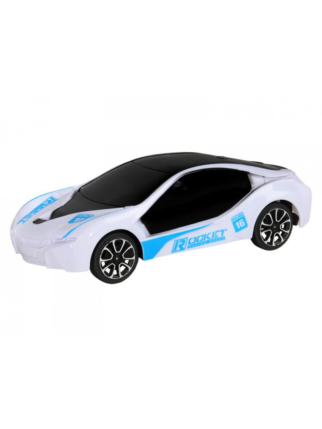 Машина AUTODRIVE инерционная, белый, в/п 28,4*7,5*23,5см, ,