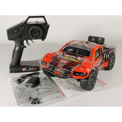 Радиоуправляемый шорт-корс Remo Hobby Rocket V2.0 (красный) 4WD 2.4G 1/16 RTR