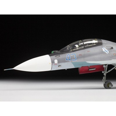 Сборная модель ZVEZDA Российский истребитель Су-30СМ, 1/72