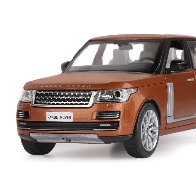 Машина "АВТОПАНОРАМА" Range Rover, оранжевый, 1/26, свет, звук, в/к 24,5*12,5*10,5 см