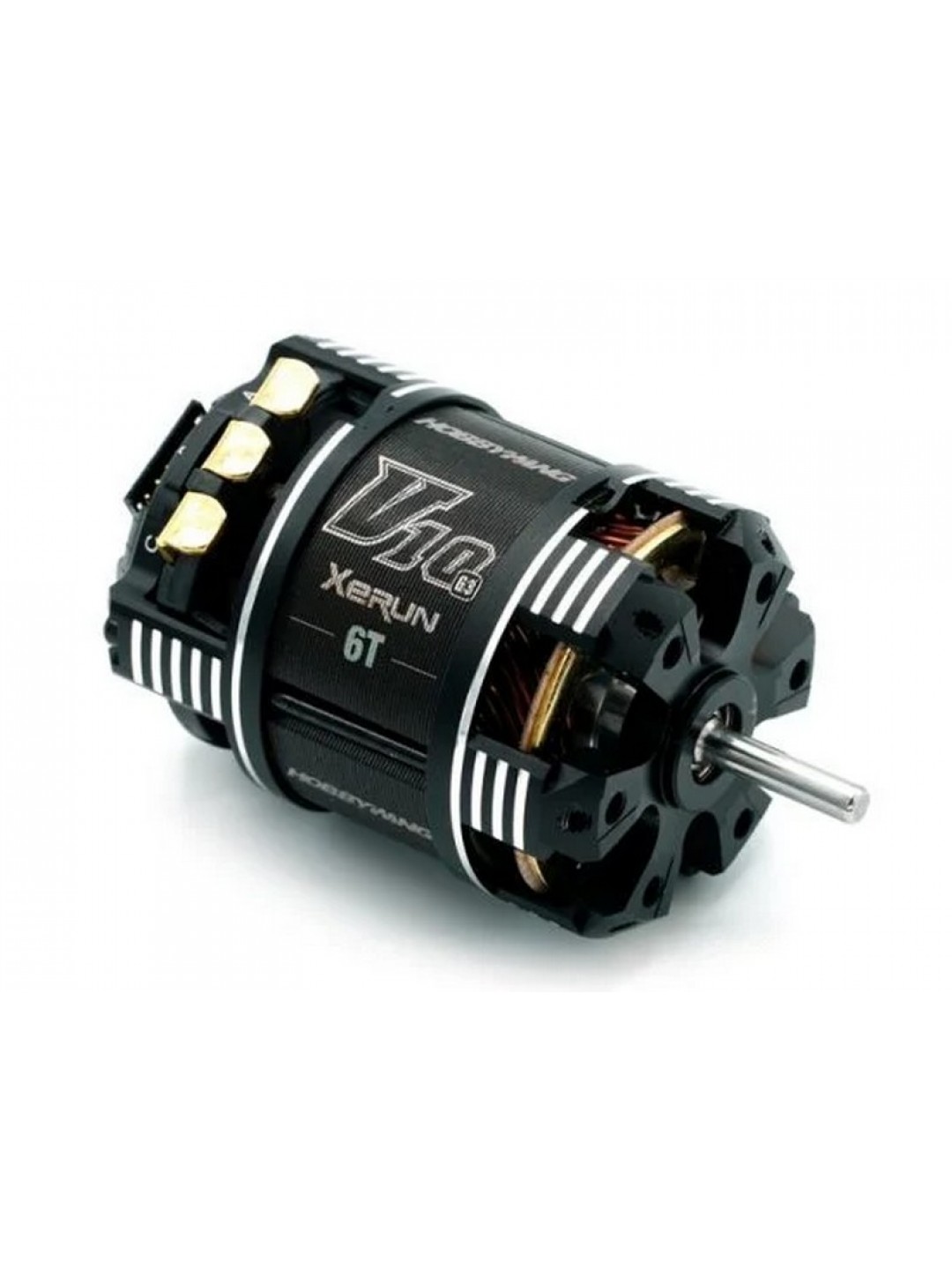 Бесколлекторный мотор Hobbywing XERUN-V10-6T-BLACK-G3 (5500KV, 3.17/13.3, 1/10)
