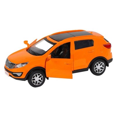 Машина "АВТОПАНОРАМА" KIA SPORTAGE R, оранжевый, 1/39, инерция, в/к 17,5*12,5*6,5 см